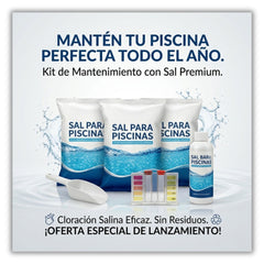 PACK 4 SACOS Sal Piscinas 25 KG unidad