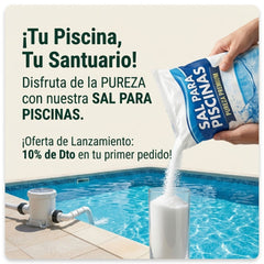 PACK 4 SACOS Sal Piscinas 25 KG unidad